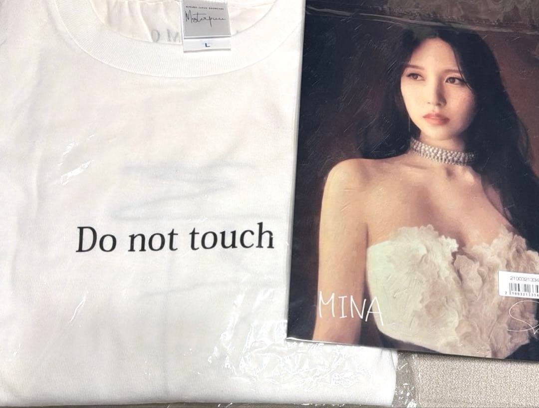 TWICE MISAMO ミサモ　ミナ　オフラインくじ　直筆サイン入りTシャツ