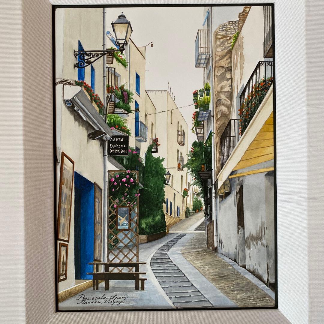 スペイン街角の風景