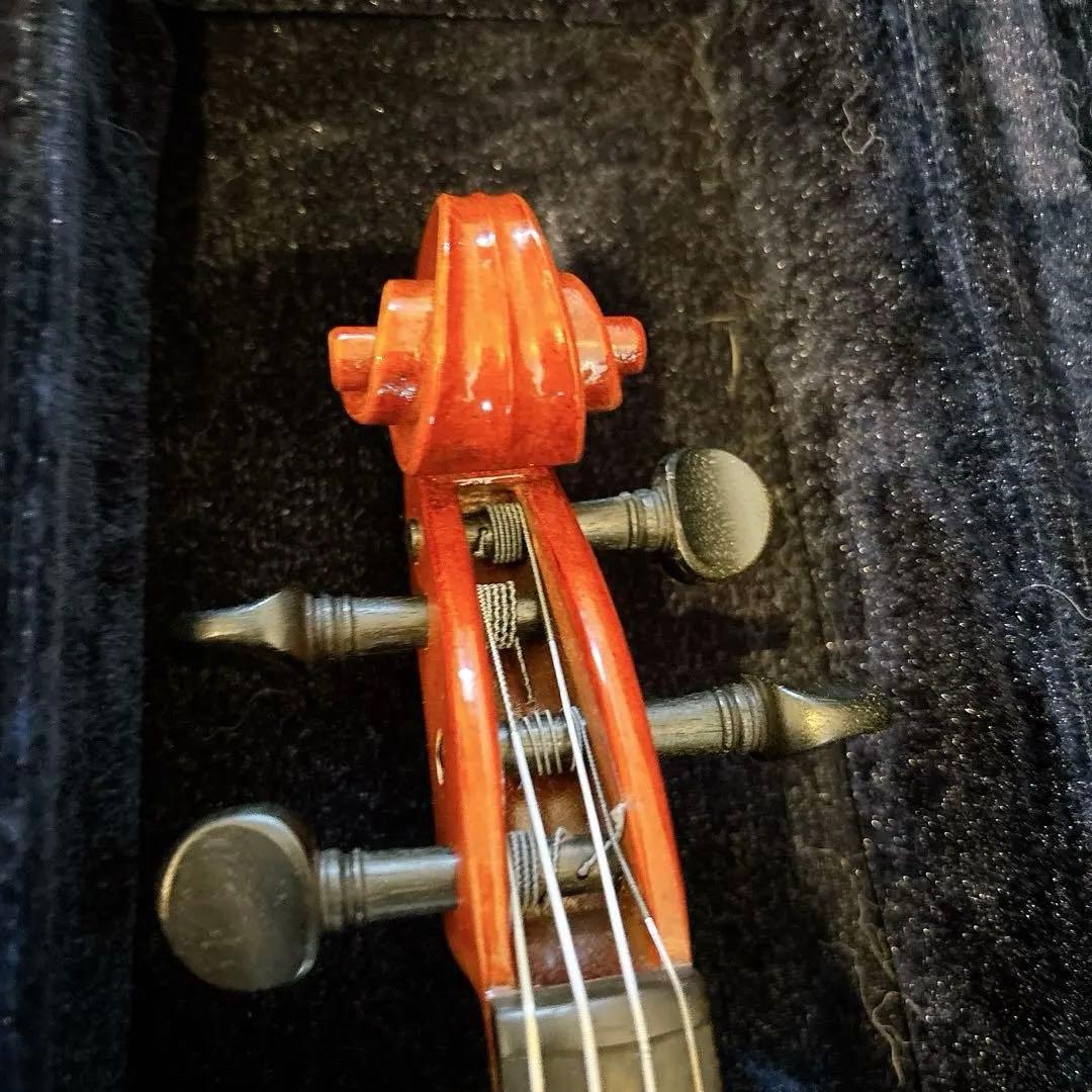 SUZUKI バイオリン No.330 4/4 1992年　弓 ケース 肩当て付