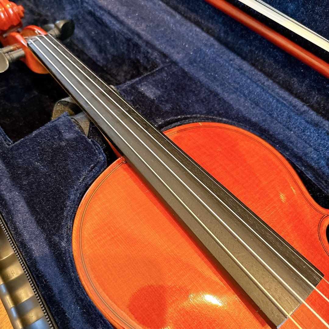 SUZUKI バイオリン No.330 4/4 1992年　弓 ケース 肩当て付