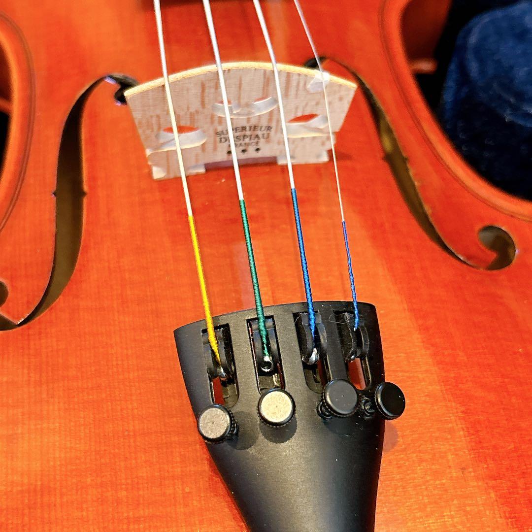 SUZUKI バイオリン No.330 4/4 1992年　弓 ケース 肩当て付