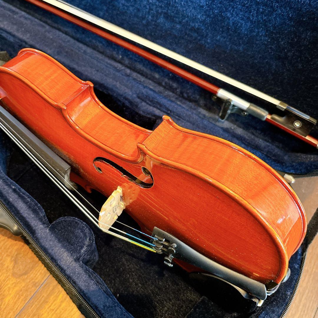 SUZUKI バイオリン No.330 4/4 1992年　弓 ケース 肩当て付