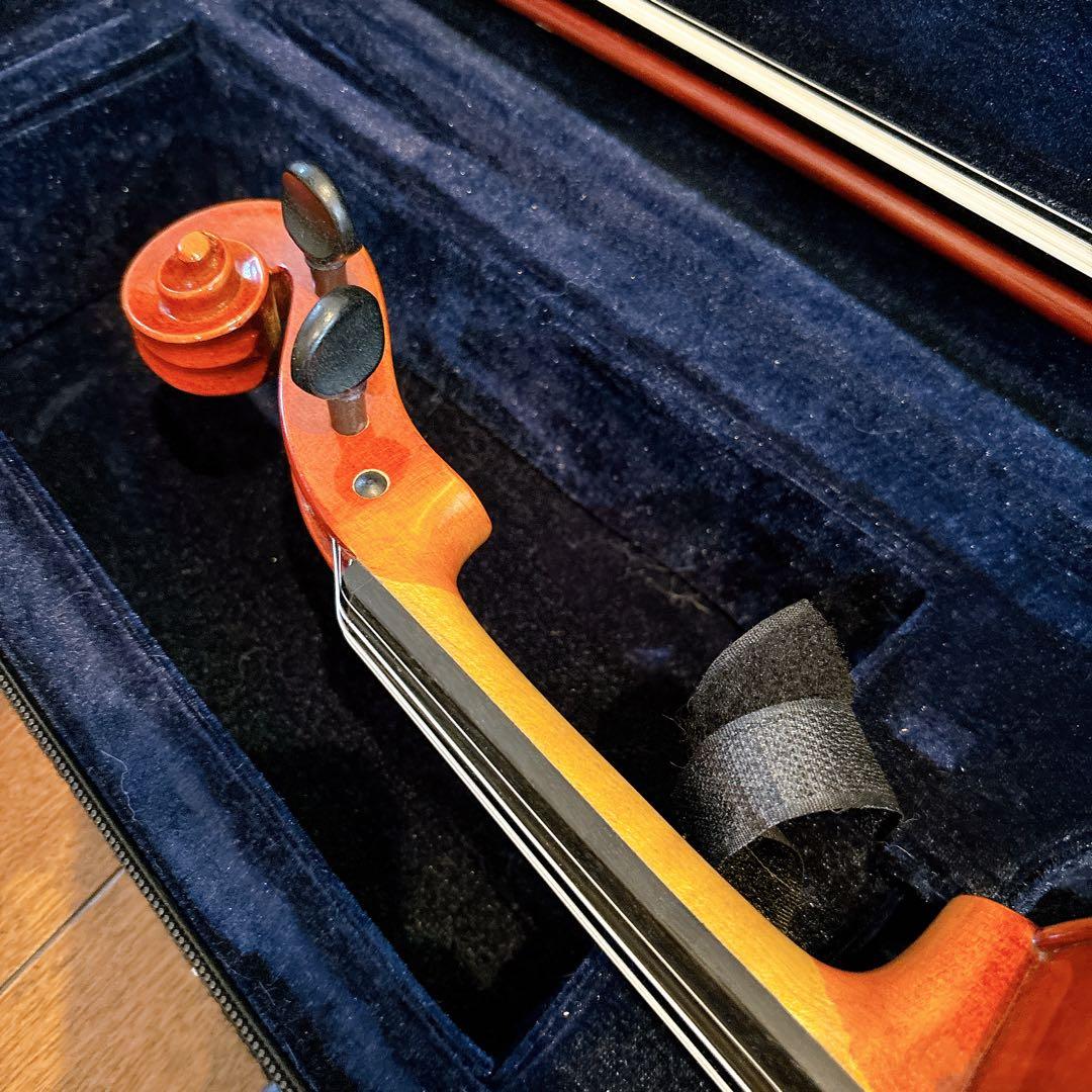 SUZUKI バイオリン No.330 4/4 1992年　弓 ケース 肩当て付