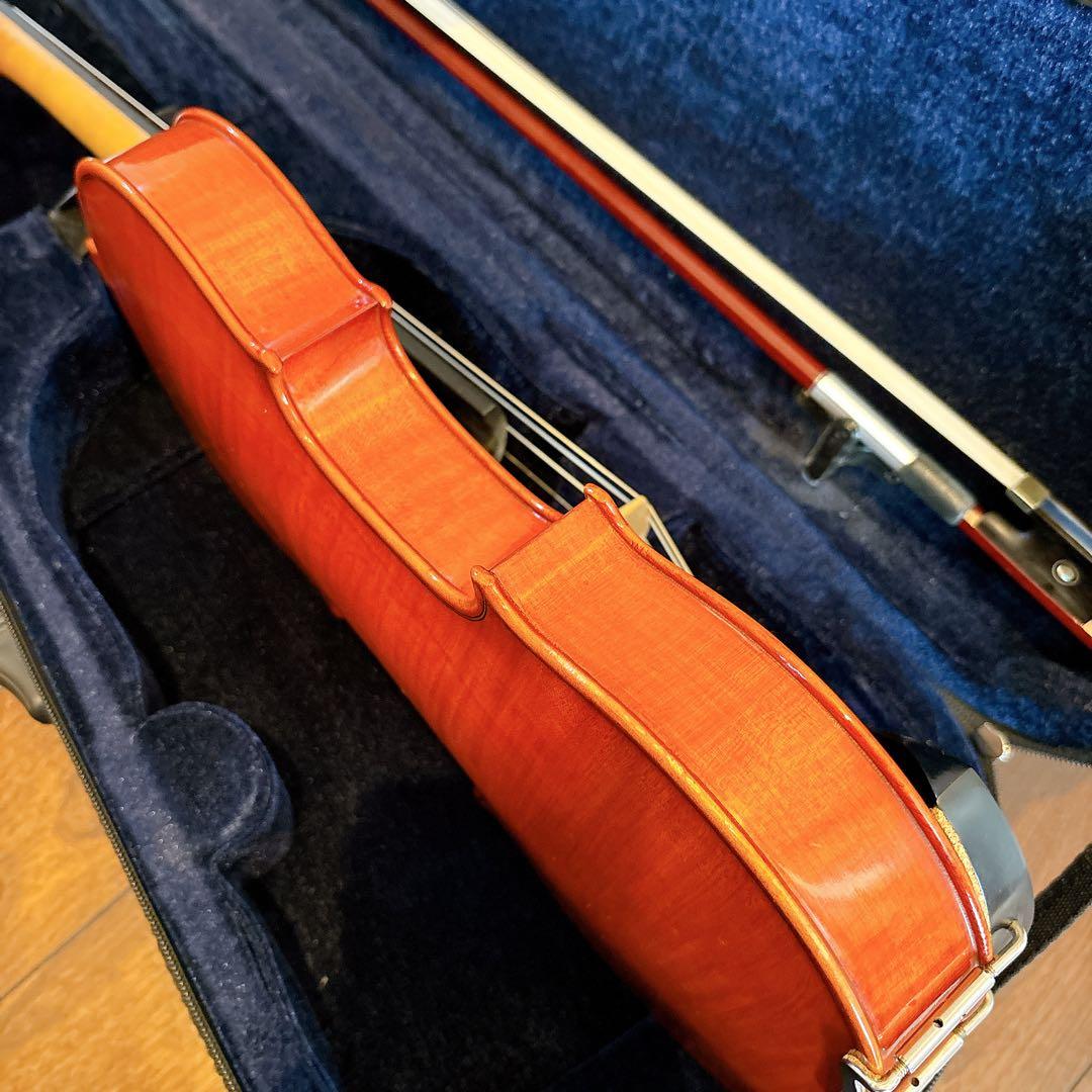 SUZUKI バイオリン No.330 4/4 1992年　弓 ケース 肩当て付
