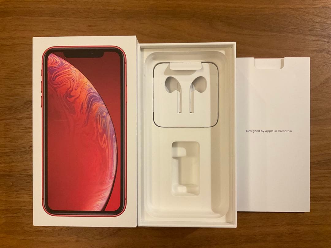 Apple iPhone XR (赤) 64GB SIMフリー