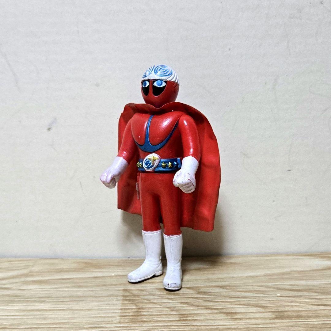 ポピー　カゲスター　ソフビ　オリジナルマント付き　当時物