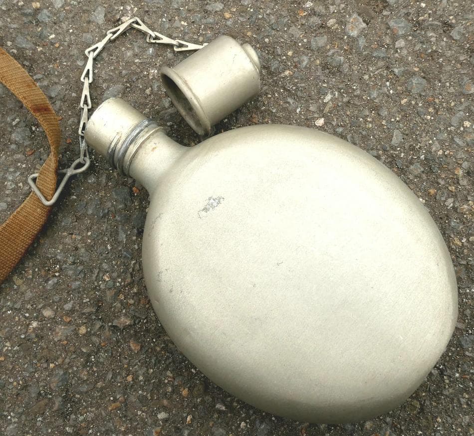 日本軍 海軍 水筒 末期型