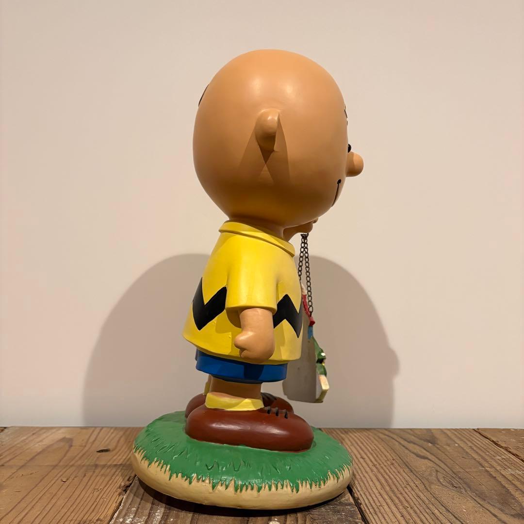 PEANUTS チャーリー・ブラウン 置物 ガーデンオブジェ