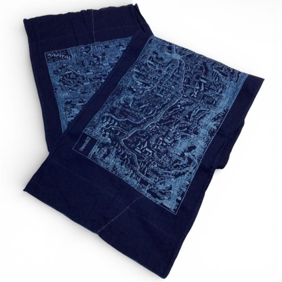 KAPITAL ストール コットン 手ぬぐい バンダナ 薄手