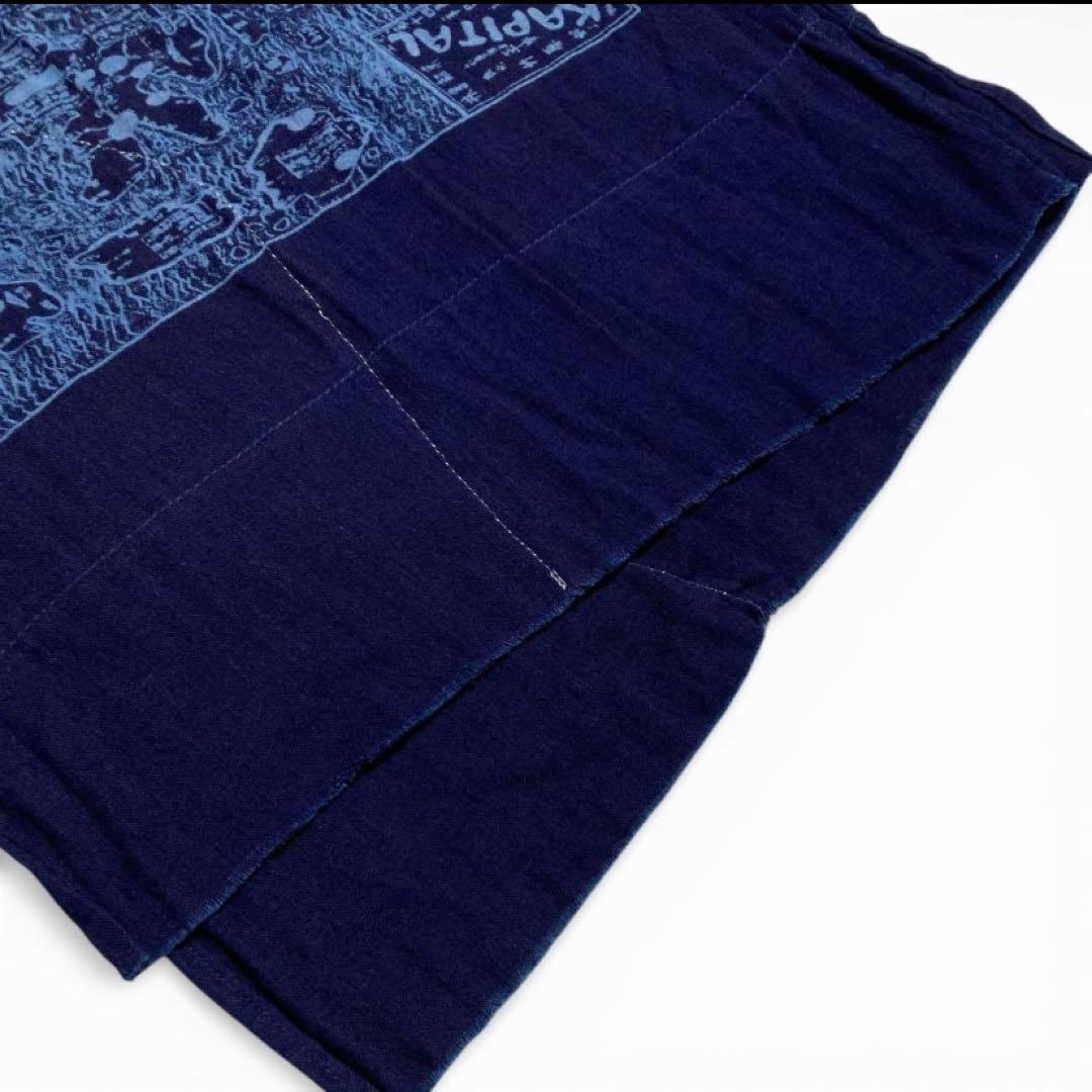 KAPITAL ストール コットン 手ぬぐい バンダナ 薄手