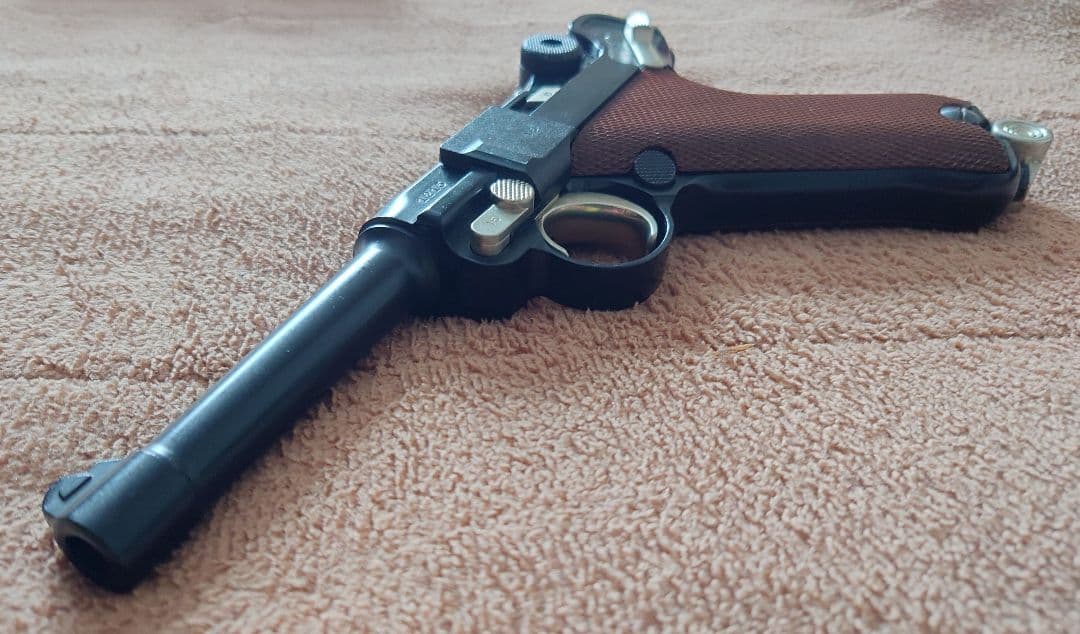 タナカワークス　LUGER P-08 エアーソフトガン(ジャンク)