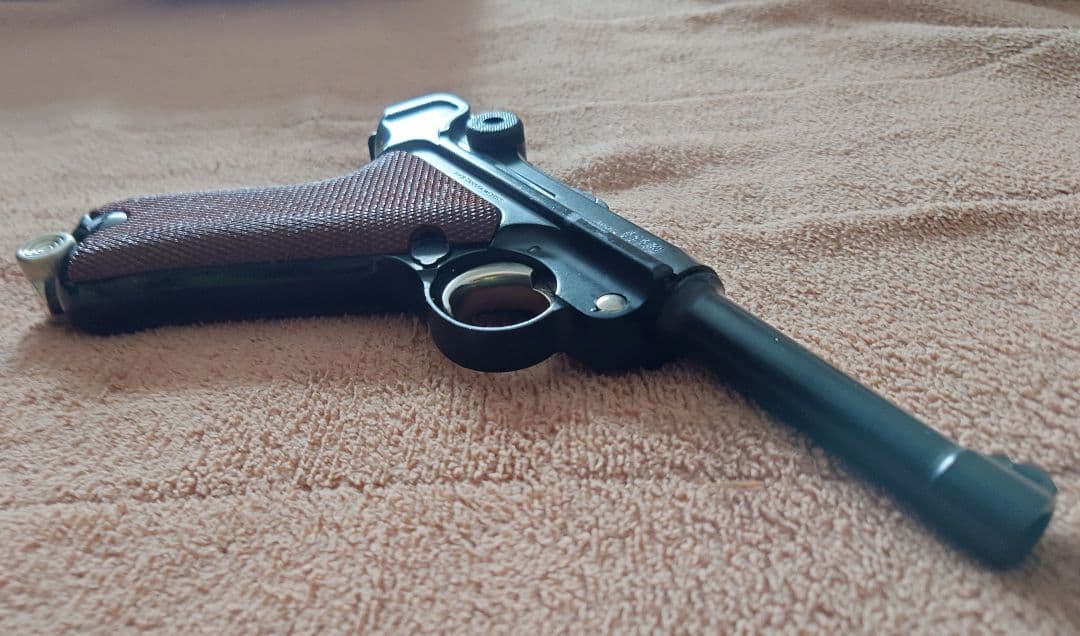 タナカワークス　LUGER P-08 エアーソフトガン(ジャンク)