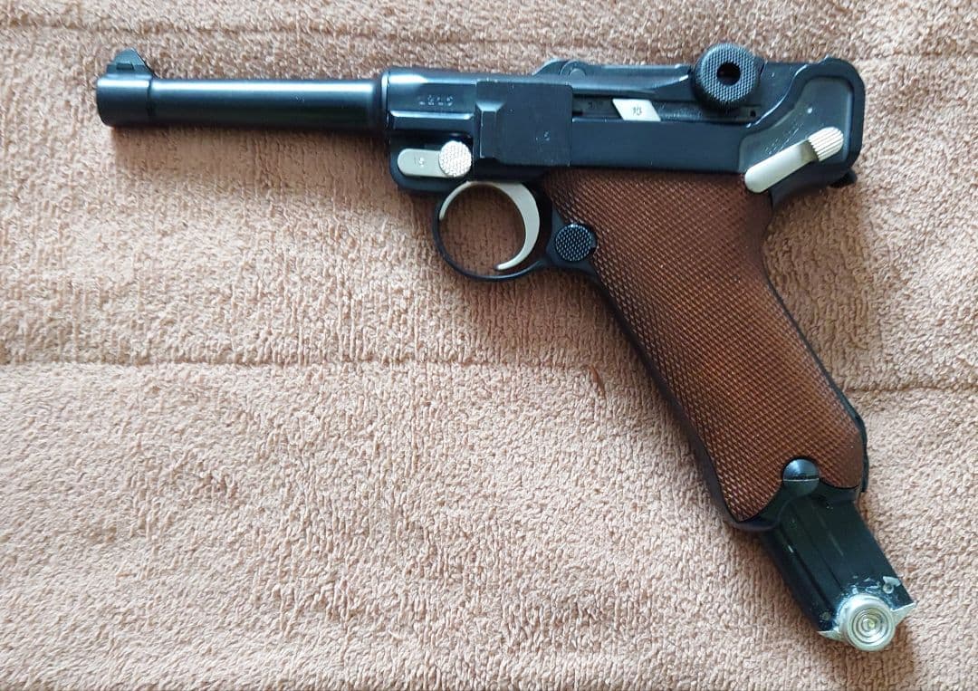 タナカワークス　LUGER P-08 エアーソフトガン(ジャンク)