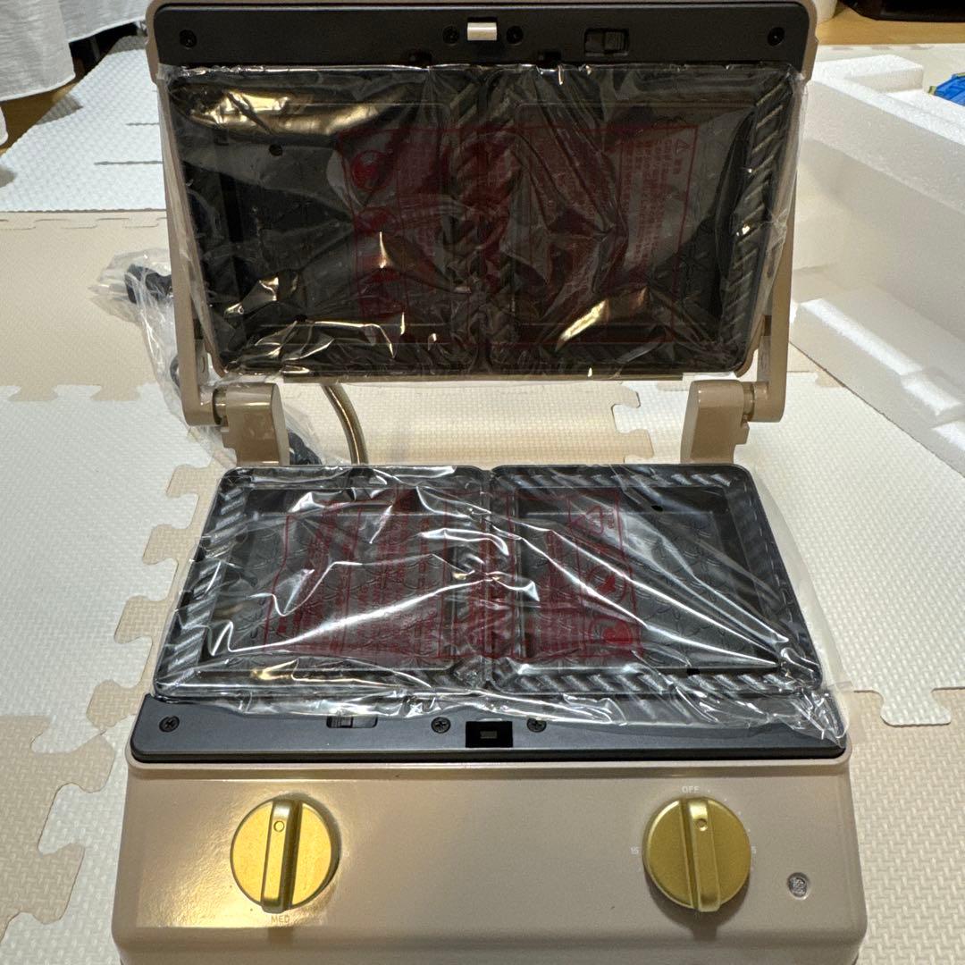 【新品】BRUNO グリルサンドメーカー ダブル グレージュ 人気カラー