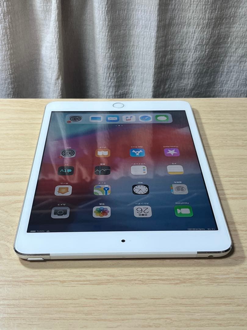 ♫美品 iPad mini 3 Wi-Fi+Cellular 16GBシルバー
