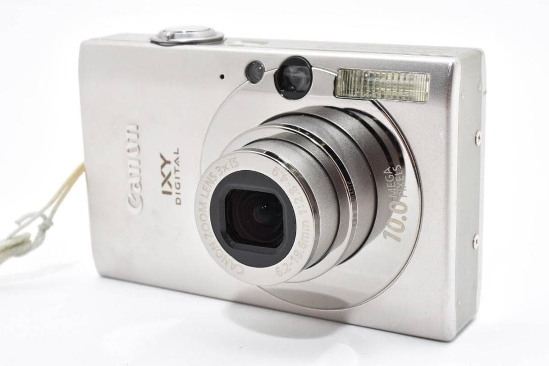 美品　Canon IXY DIGITAL 25 IS シルバー ＃A473