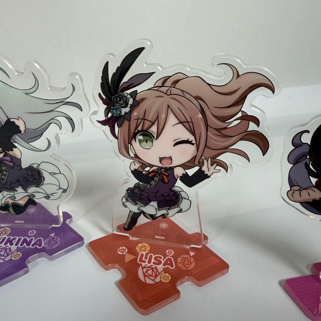 バンドリ ガルパピコ つながるアクリルスタンド メンバー5人セット　おまけ