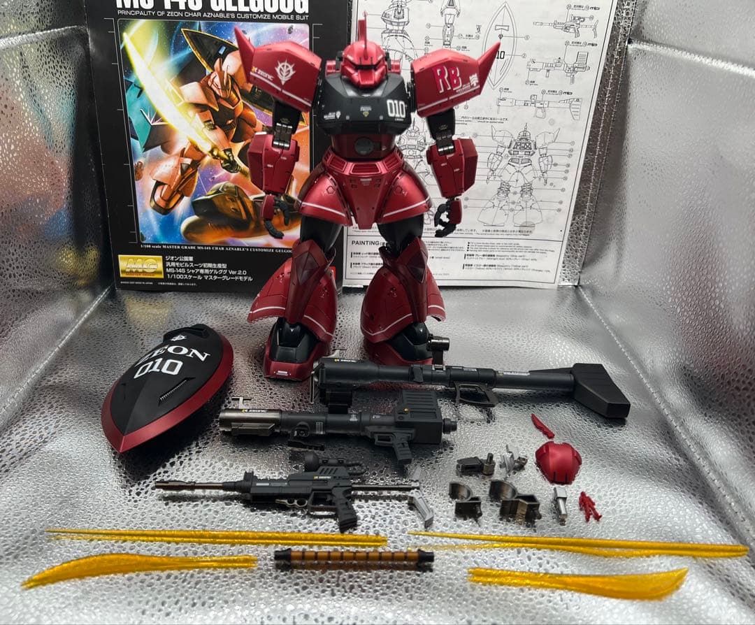 ＭＧジョニー・ライデン専用ゲルググ(完成品)LED電飾