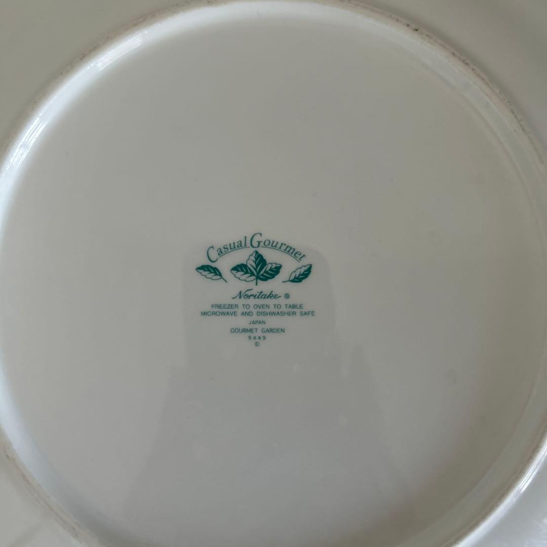 ノリタケ　グルメガーデンプレート大皿4枚　27センチ