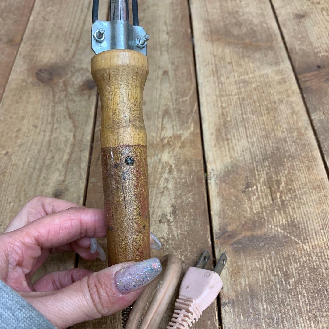 2F 【HAKKO / 白光】アートフラワー用 電気コテ セット（通電確認済み）