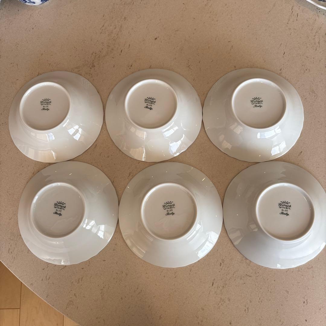 新品多数　リチャードジノリ　ローズブルー　セット