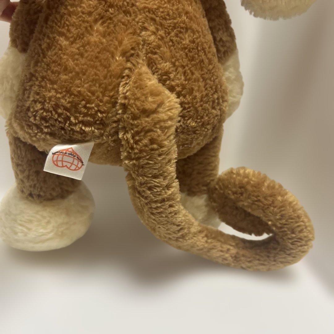 NAO'SHINADA シナダ　猿　タムタムモンキー　ぬいぐるみ　平成レトロ