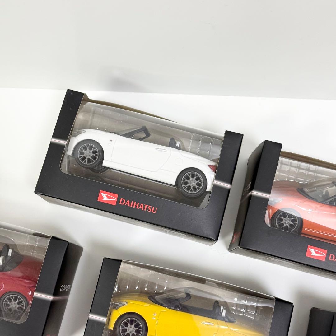 ダイハツ DAIHATSU コペン COPEN ミニカー8色セット