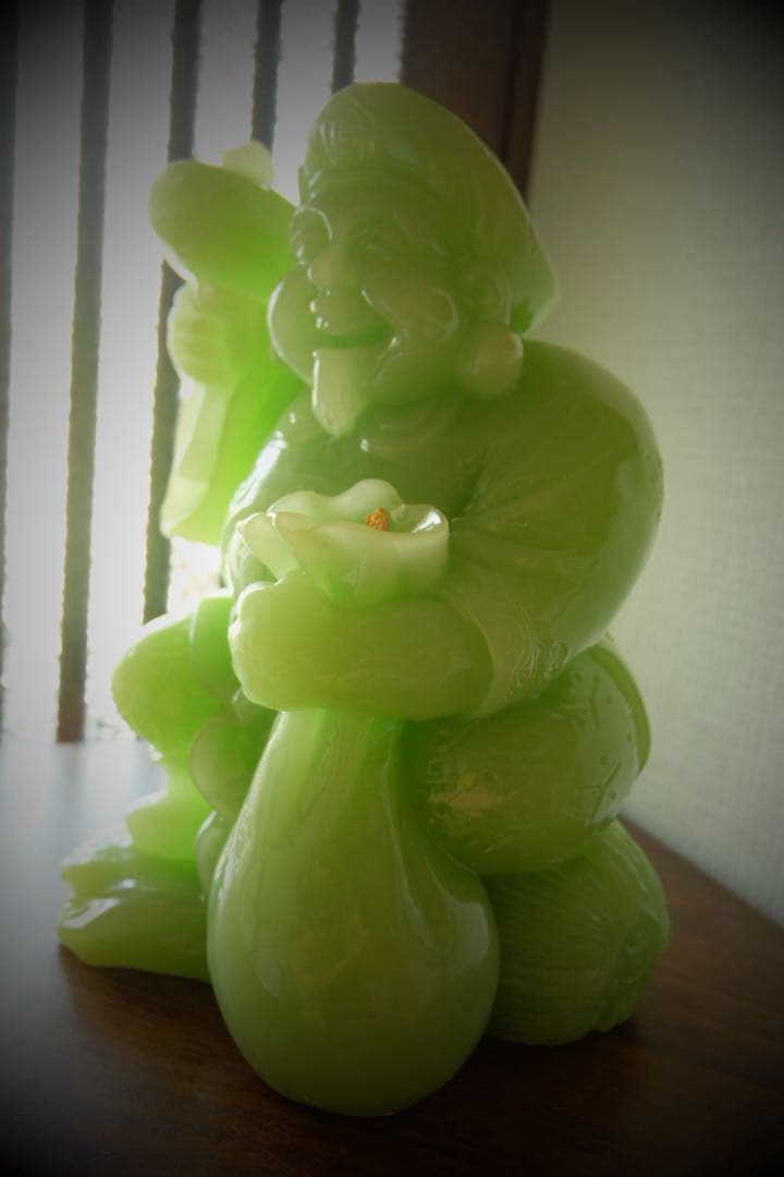 翡翠　大黒天　商売繁盛　縁起物　金運アップ