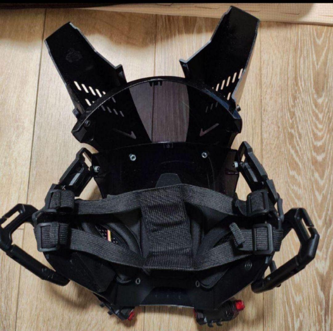 ED点滅ディスプレイ式フェイスガード