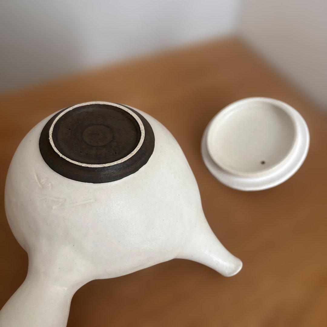 文五郎窯　奥田章　急須　十草柄　完全特注品　テーブルウェアフェスティバル
