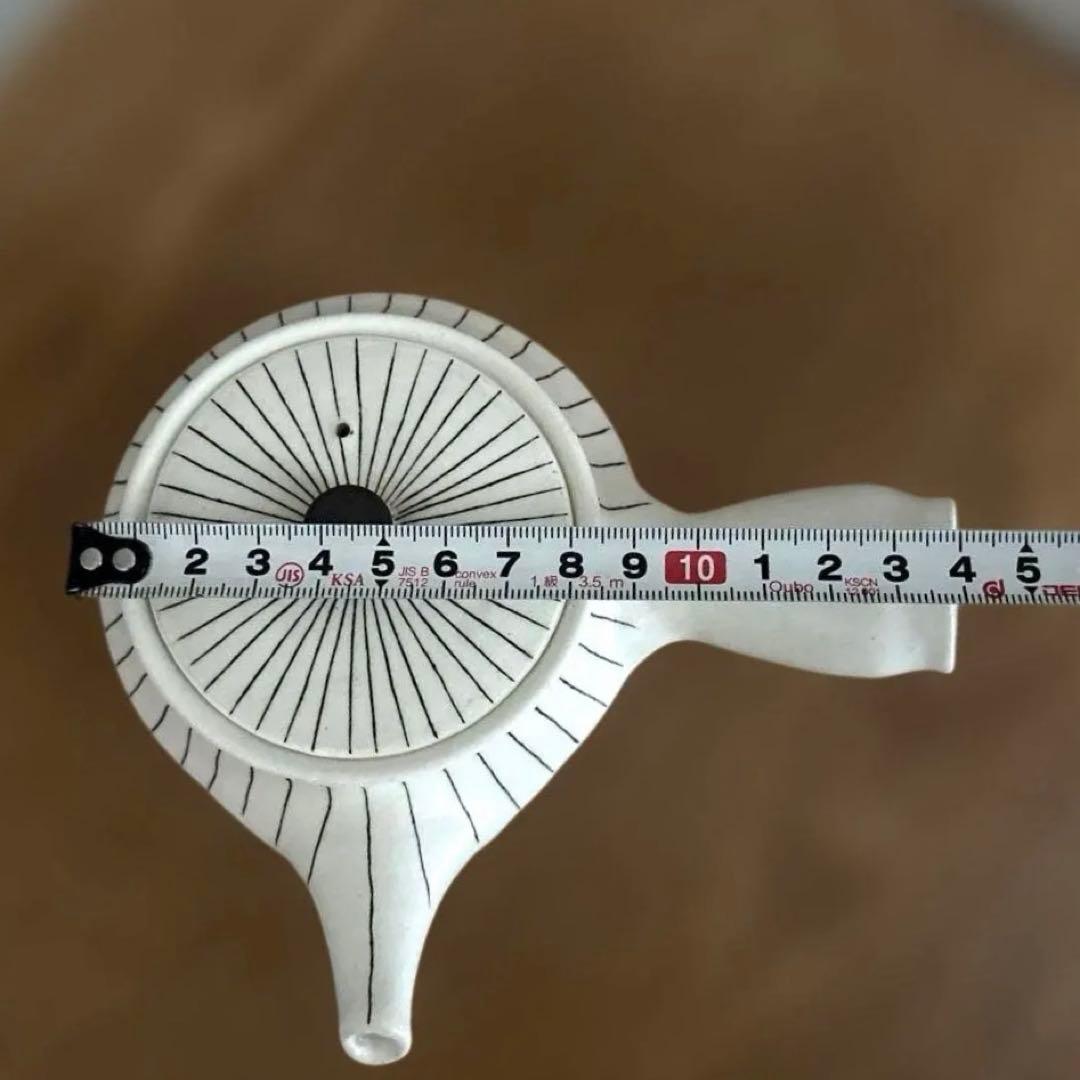 文五郎窯　奥田章　急須　十草柄　完全特注品　テーブルウェアフェスティバル