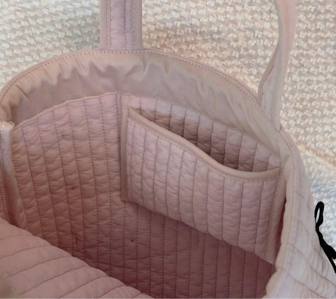 E❤︎　ヌビバッグ　レッスンバッグ　ミックスパール
