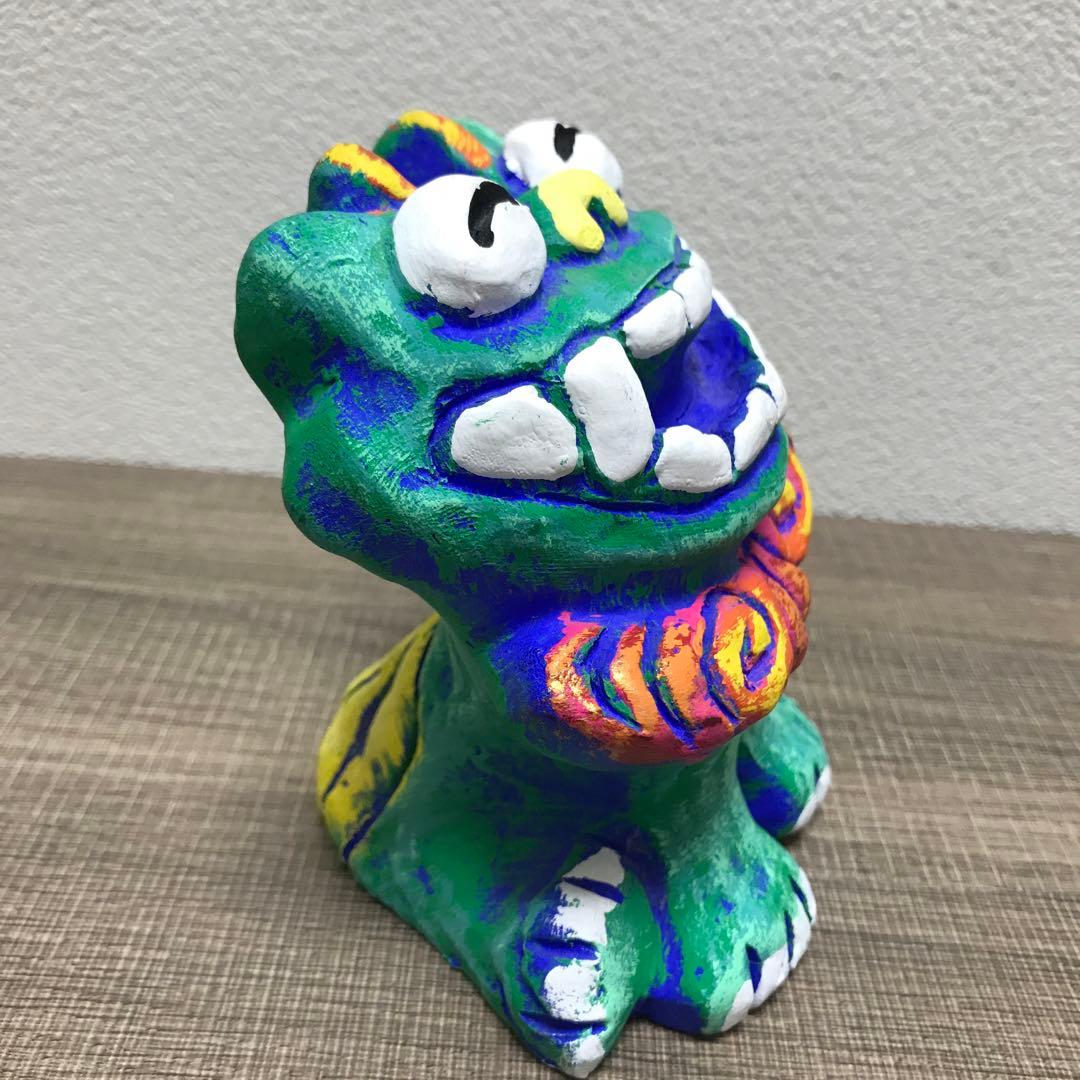 米子焼工房オリジナル シーサー(L)