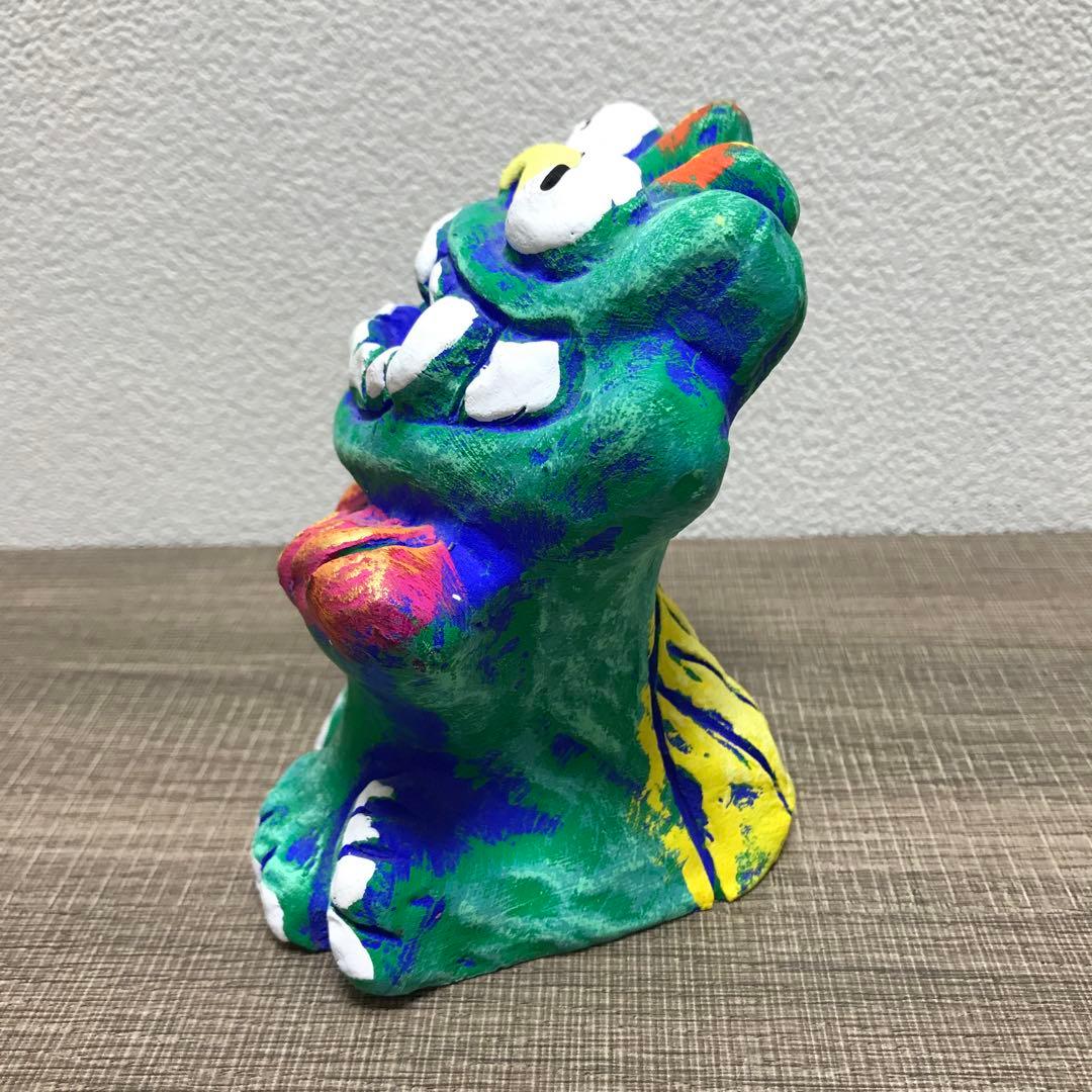 米子焼工房オリジナル シーサー(L)