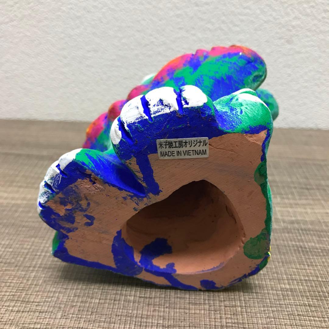 米子焼工房オリジナル シーサー(L)