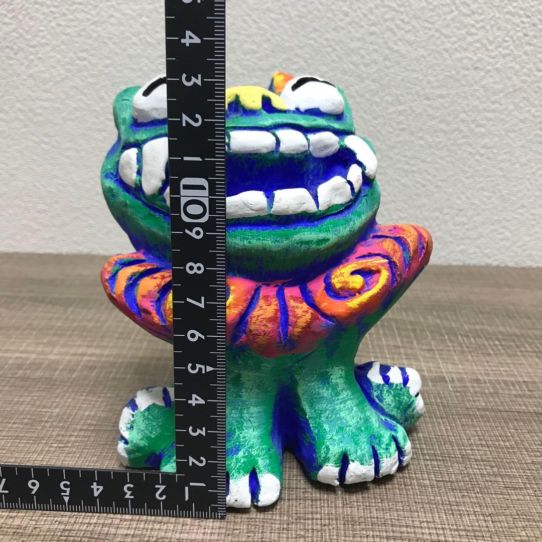 米子焼工房オリジナル シーサー(L)