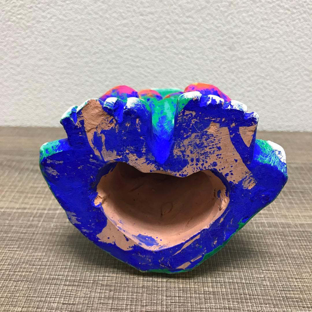 米子焼工房オリジナル シーサー(L)