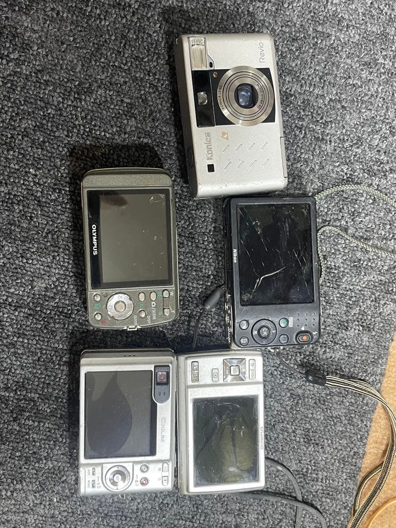 ジャンクカメラ 5台まとめ売り