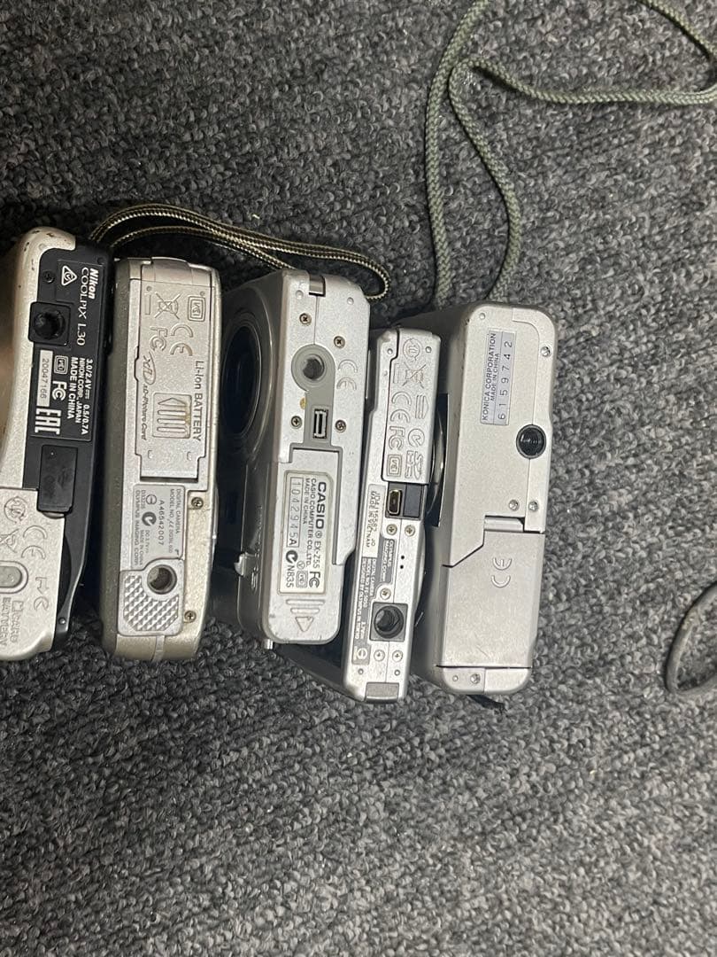 ジャンクカメラ 5台まとめ売り