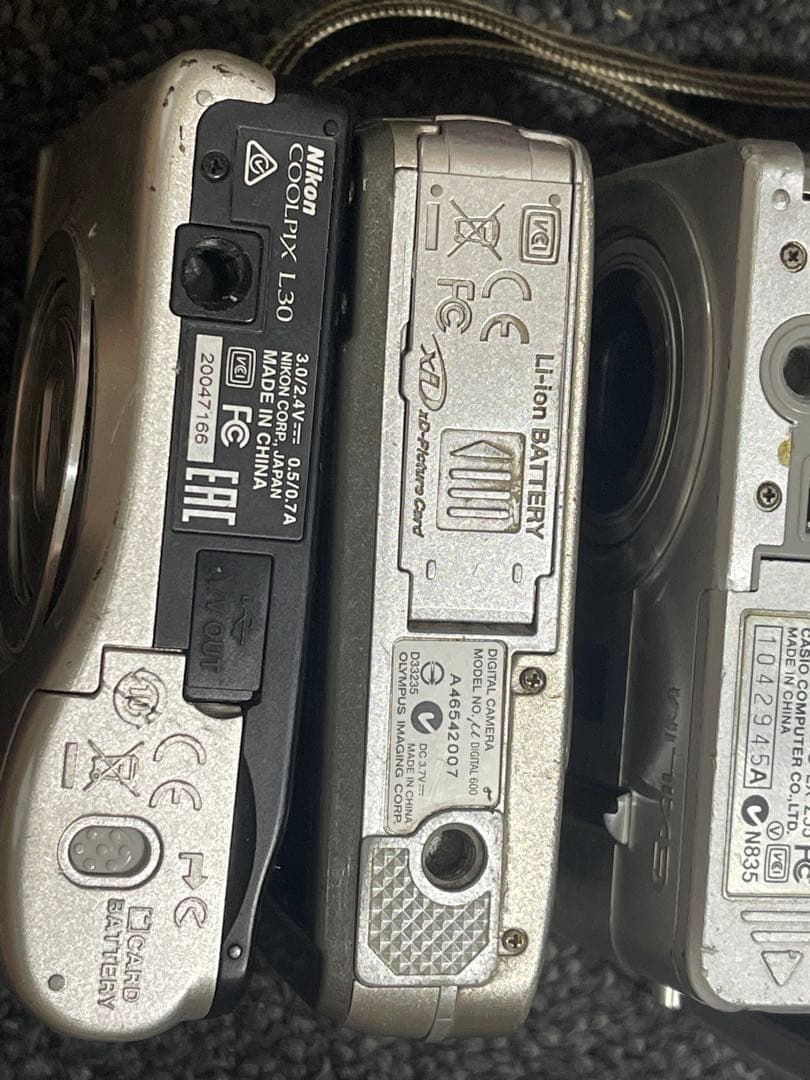 ジャンクカメラ 5台まとめ売り