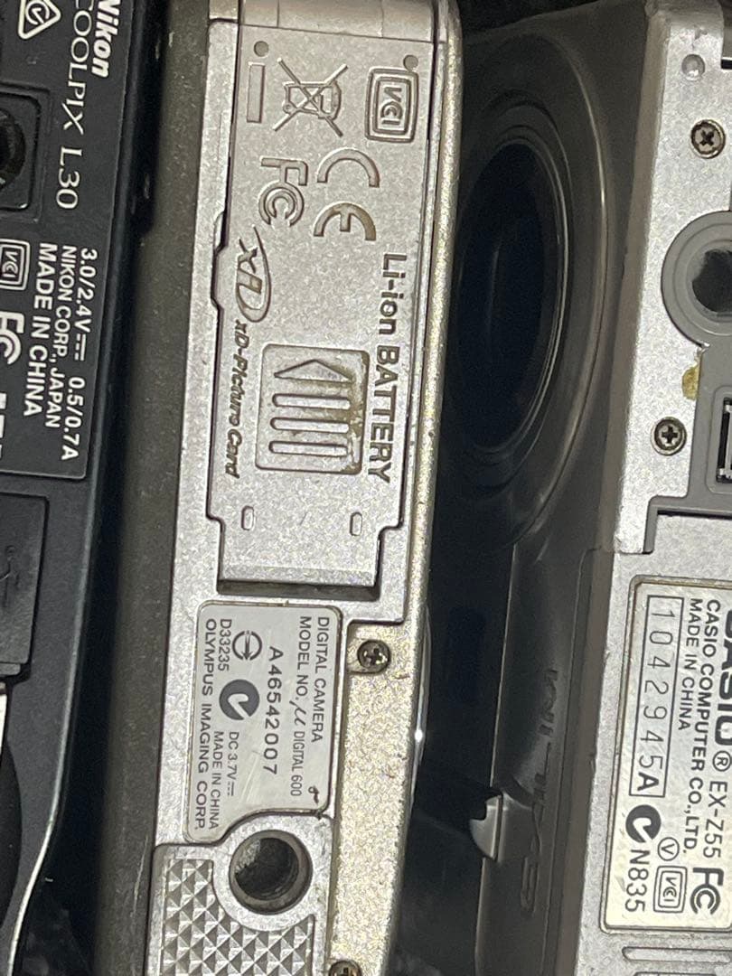 ジャンクカメラ 5台まとめ売り