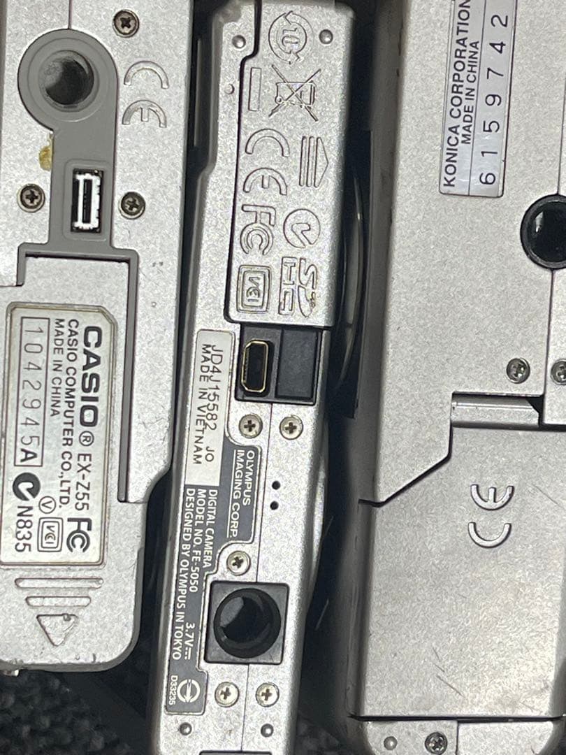 ジャンクカメラ 5台まとめ売り