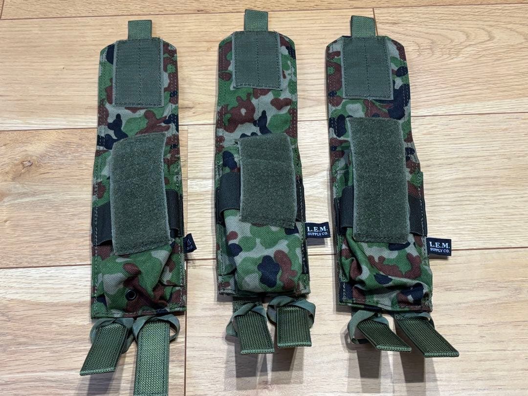 L.E.M. SUPPLY CO. 迷彩 マガジンポーチ 3個セット