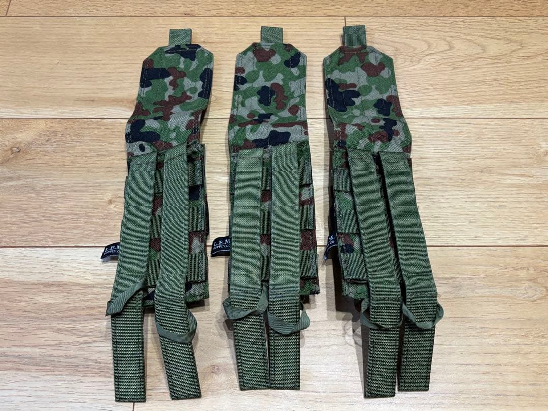 L.E.M. SUPPLY CO. 迷彩 マガジンポーチ 3個セット