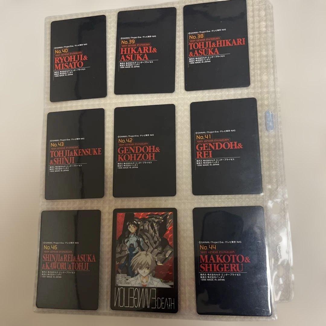 新世紀エヴァンゲリオンカードダス1弾2弾 セミコンプリート