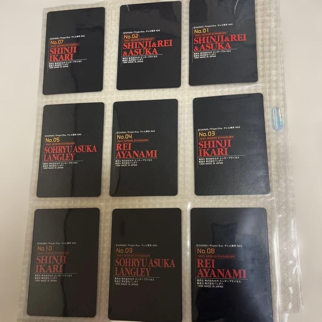 新世紀エヴァンゲリオンカードダス1弾2弾 セミコンプリート