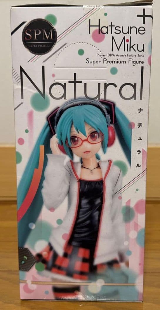 【新品・未使用】　初音ミク　スーパープレミアムフィギュア　ナチュラル