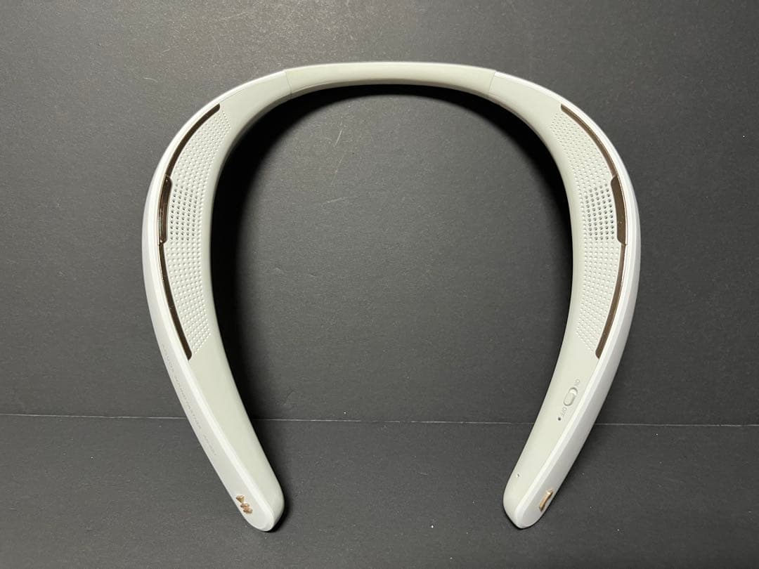 【未使用】SHARP AN-SS1 ホワイト ネックスピーカー