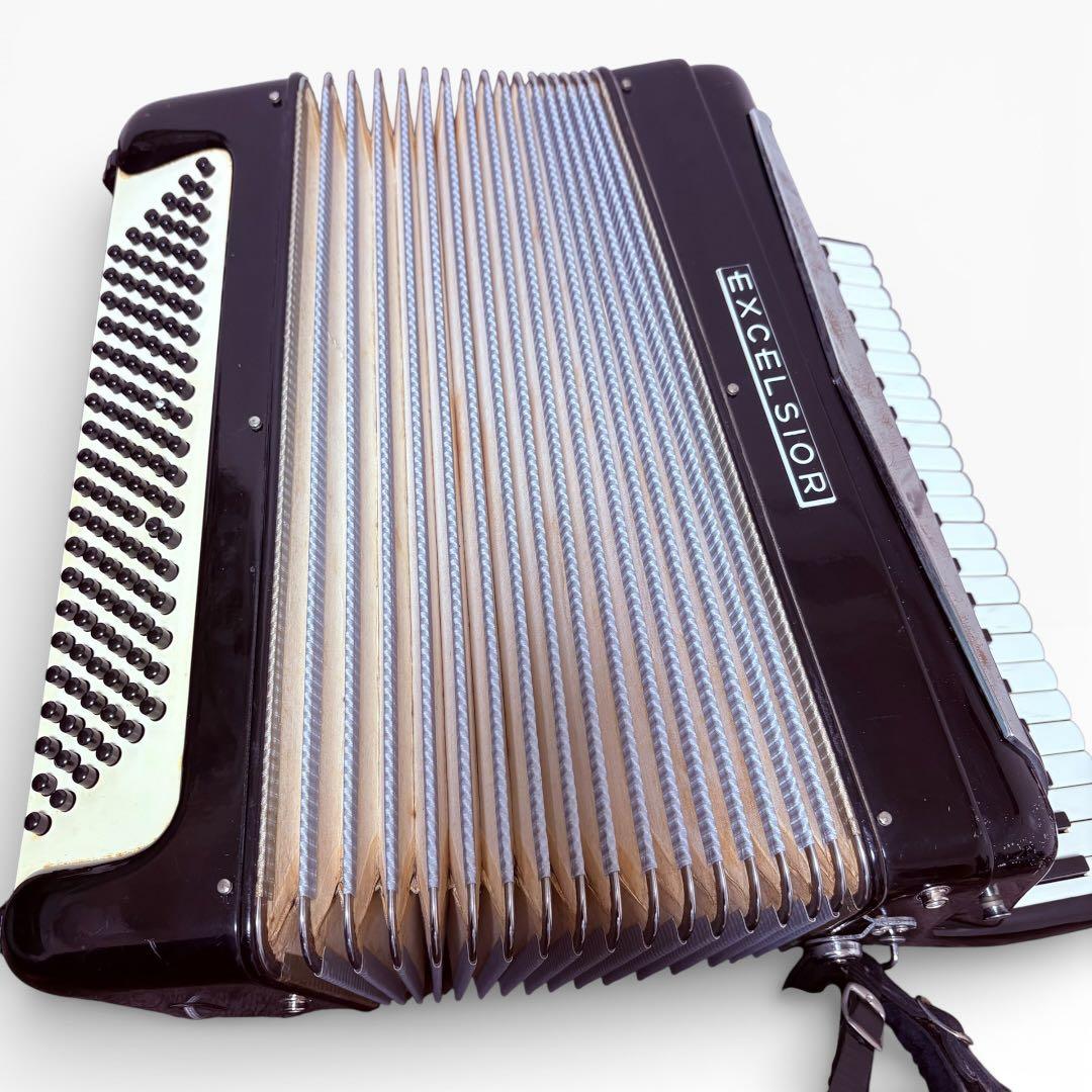 【名機】EXCELSIOR エキセルシャー 400 アコーディオン ソフトケース
