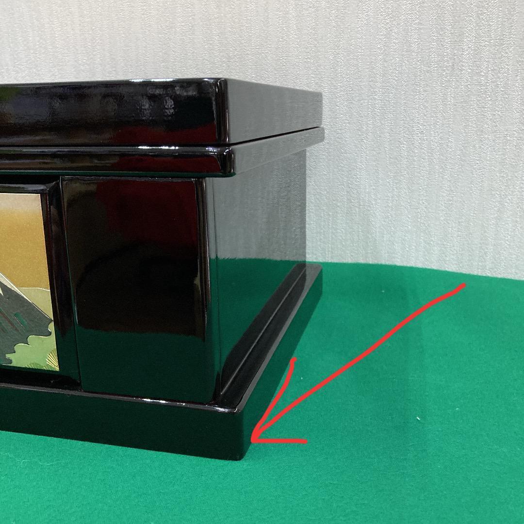 F11 訳あり特価！兜飾り台屏風　収納台　五月人形兜飾り　鎧兜台　端午の節句